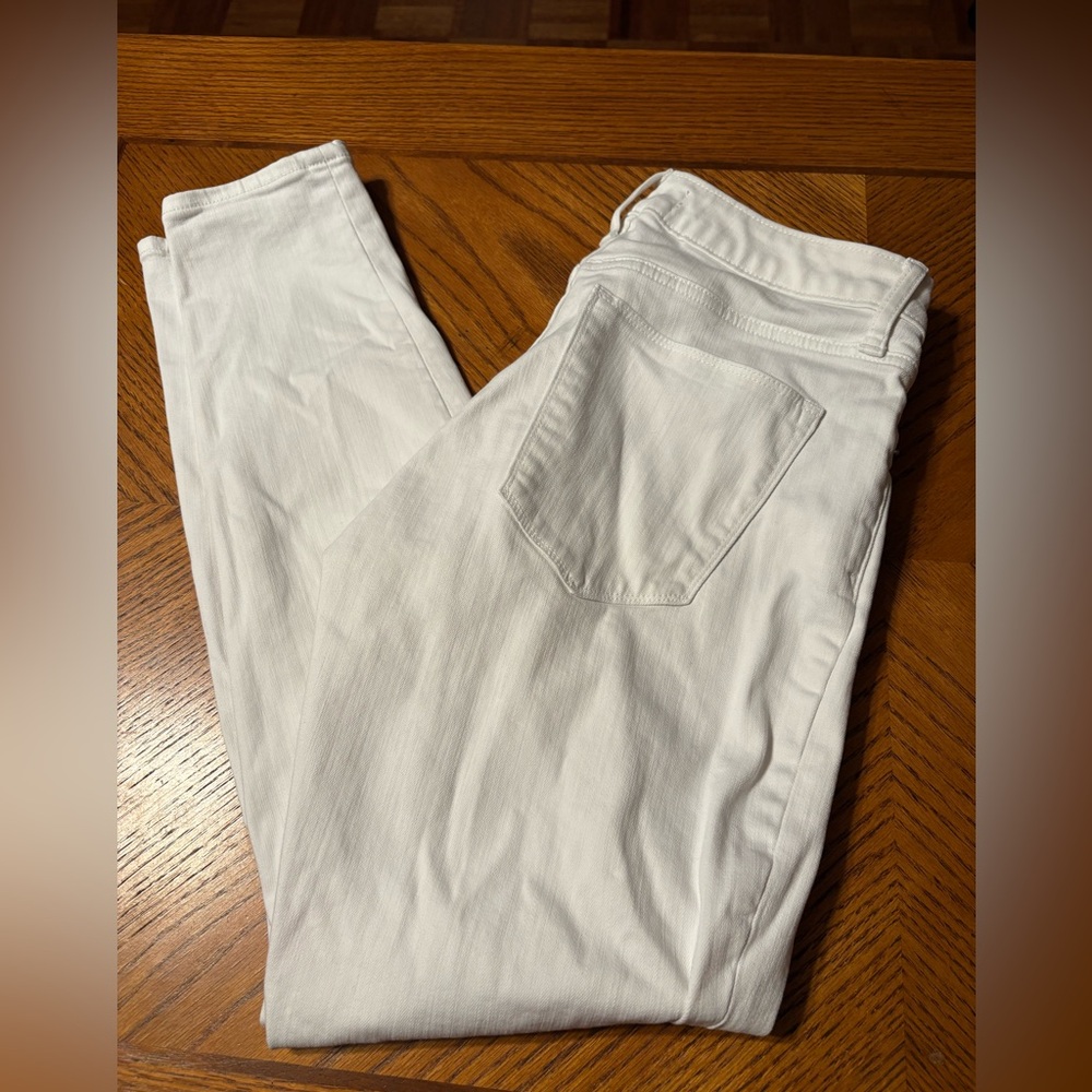 GAP Women's White Curvy true skinny Jeans size 28r